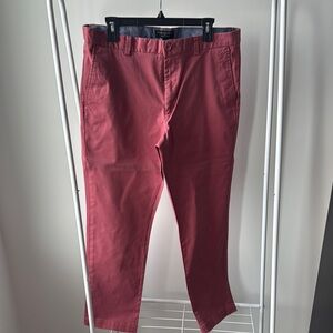 Banana Republic Men's Chinos in Rich Burgundy